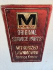Murray Lawn Mower Sign