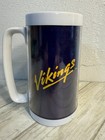 Vintage Minnesota Vikings Thermo Serv Insulated Mug Cup Nfl Football Team