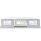 10 x30  Canopy Wedding Party Tent Gazebo Pavilion With White 7 Walls