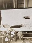 Old Antique Victorian Casket Plate Coffin Plaque Death Card Postmortem Photo Lot