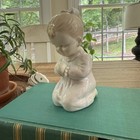 Vintage Enesco Praying Girl Child Electric Night Light Lamp 6    New Cord bulb
