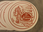 Lot Of 19 Iroquois Beer   Ale Est  1942 Buffalo  Ny Tray Mat Coaster 2 Sided