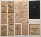 Lillian Russell  8 Sweet Caporal Tobacco Plus 2 Vintage Card Lot 10 Cards 1890 s