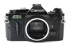  Near Mint   Canon Ae-1 Program Black Slr 35mm Film Camera Body From Japan
