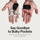Keysmart Original Key Holder - Compact Key Organizer For Key Chain  Minimalis   