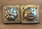 Antique Vintage Pumpkin Halloween Jack-o-lantern Chocolate Candy Mold Germany