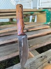 Handmade Forged D2 Tool Steel Fixed Blade Hunter Skinner Knife Bushcraft Edc