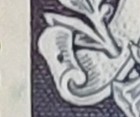 Gb  Kgvi 1939  Error  10 - Dark Blue With  dot On Scroll  Variety  Fine Mint 