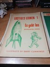 Vintage German Language Course Lustiges Lernen 1   2 1965