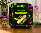 Welly Flex Fabric Bandages   Glow In The Dark   39 Count Assorted