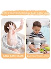 Baby Bath Seat Non-slip Infant Tub Chair 6 Months Up Suction
