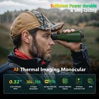 Thermal Imaging Monocular Ai 384x288 12  m 50hz 8x Digital Zoom Hunting Camera Us