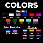 Custom Instagram Name Vinyl Decal  x2  - Car Window Ig Jdm Drift Sticker Funny