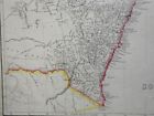 New South Wales Australia 1858 Weller Weekly Dispatch Map Tooley  1318 Detailed