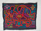 Vintage Amazing Kuna Mola Panama Applique Embroidery Sewn Needle Textile Itm1032