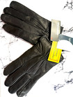 Men s Thinsulate  Italian Genuine Leather Gloves Medium Black Soft New With Tags