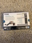 D-link Wireless Ac1200 Dual Band Usb Adapter Dwa-182 H w C1 Black A7 Sealed 