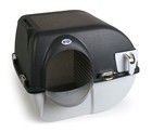 Omega Paw Elite Self-cleaning Litter Box  Black