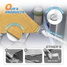 Outdoor Sun Shade Sail Rectangle Canopy Cover With Kits Garden Patio Pool Sand
