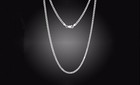  925 Sterling Silver Unisex Italian 2 7mm Solid Curb Chain Necklace 16 -24  