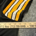 Reebok Jersey Womens Large Black Polamalu 43 Steelers Rhinestone Mesh Football