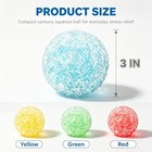 Crunchy Squishy Stress Ball  Slushy Squishy Fidget Toys Autism Sensory Toys