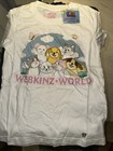 Vintage Webkinz Kinz Clothes Girl   s S- M - L  T-shirt White Multi W  Sealed Code