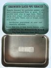 Vtg Edgeworth Extra High Grade Sliced Pipe Tobacco Metal Tin Partial Seal Empty