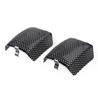 Black Front Caliper Screen Inserts For Harley Road King Street Glide V-rod
