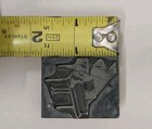 Vintage Printing Letterpress Metal Printer Type Block Small Piano E