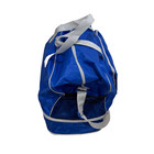American Express Vintage Expandable Duffle gym Bag handles shoulder Strap  Blue