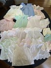 Lot Vtg Girl Clothes 50s 60s Sz Infant 18 Mos Girls Dresses Slips Hats 18pcs