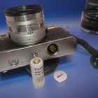Yashica Electro 35 Gsn 35mm Rangefinder  Plus Three Additional  Lenes and Attach