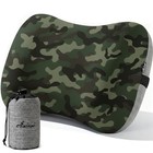 Inflatable Neck Pillow For Camping Backpacking Beach 15 X 11 Inch 1 1pcs Camo