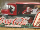 Nib Vintage 1993 Ertl Coca Cola Die-cast Metal Bank Santa Claus Christmas Truck