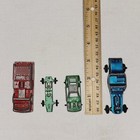 Vintage Midgetoy Diecast Metal Cars Lot Of 4 Vehicles  sold As-is 