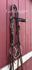 Complete Tom Balding Snaffle Bridle Headstall Bit Reins Tom Balding Bit