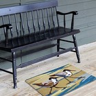 Jellybean Sand Piper Pair Accent Rug 20x30 Washable Indoor Outdoor