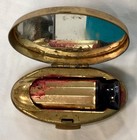Vintage 1950s Gold Tone Max Factor Lipstick Holder Made In England