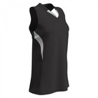Champro Women s Decoy V-neck Racerback Softball Jersey Black   White 2xl