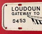 Loudon County Gateway To The World License Plate Virginia Metro Dulles Airport