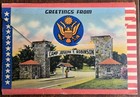 Souvenir Of Little Rock  Arkansas Camp Robinson   1944 Postcard Folder Macarthur