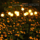 Led Solar Firefly Light Garden Waterproof Swaying Lamp Outdoor Landscape Decor