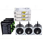 1 3 4axis Nema 34 Stepper Motor 1133oz in   Driver Dm860i   Power Supply Cnc Kit