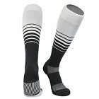 Mk Socks Fade Long Baseball  Football  Soccer Socks In White Black - Youth