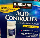 Kirkland Signature Acid Controller 20 Mg 125 Tablets Famotidine New