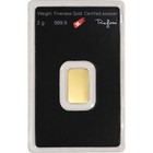 2 Gram Gold Bar - Argor Heraeus - 999 9 Fine In Assay