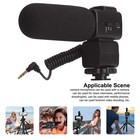 3 5mm Stereo Rechargeable On-camera Microphone  20db For Dslr Video Vlogging