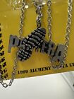 Vtg New Pantera Necklace Walk Vulgar Display Of Power Dimebag Darrell Pendant