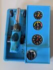 1972 Hasbro Stick Shifter Drag Racing W  Blue Slick And Launcher